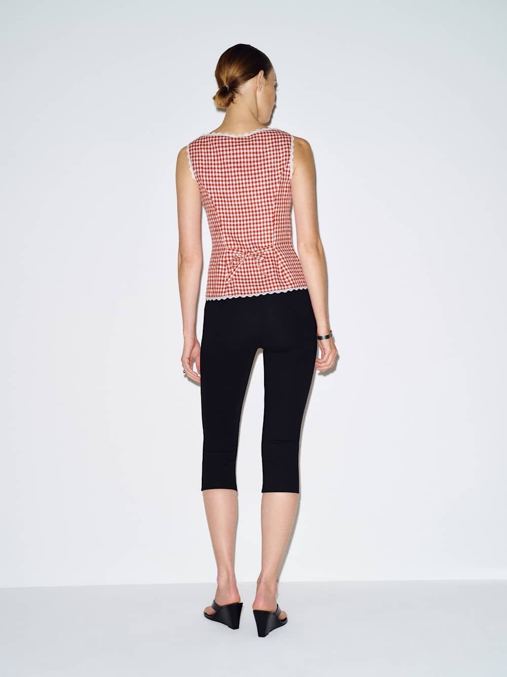 Reformation Amela Linen Top, US2 4 6 - Picture 9 of 10